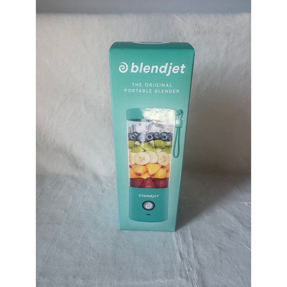 BlendJet 2 Portable Blender Unisex 16oz Mint New USB-C Rechargeable TurboJet
